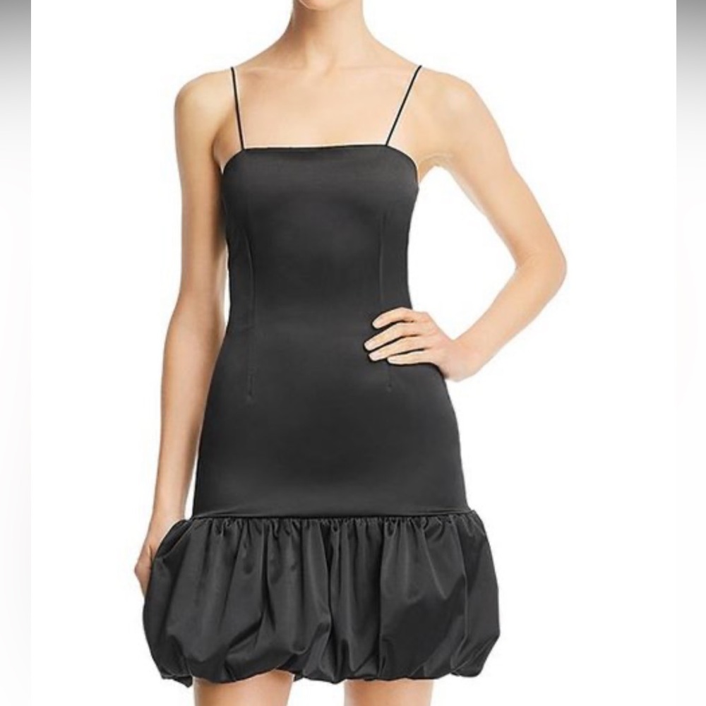 Aqua| Black Bubble Hem Dress 🖤🖤